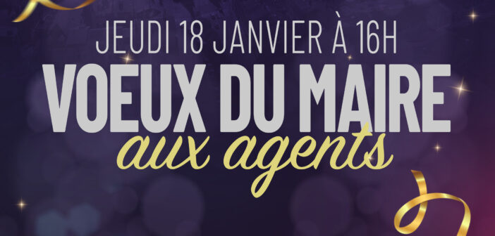 Voeux du Maire aux agents